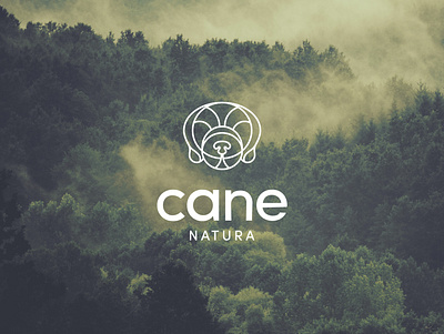 Cane Natura brand identity branding branding design cane canine brand canine training dog dog design dog logo graphic design logo logo design