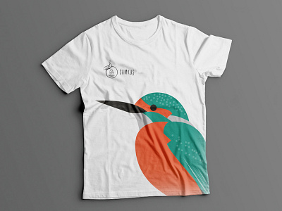 Bird Paradise Branding / T-Shirt branding design flat illustration vector