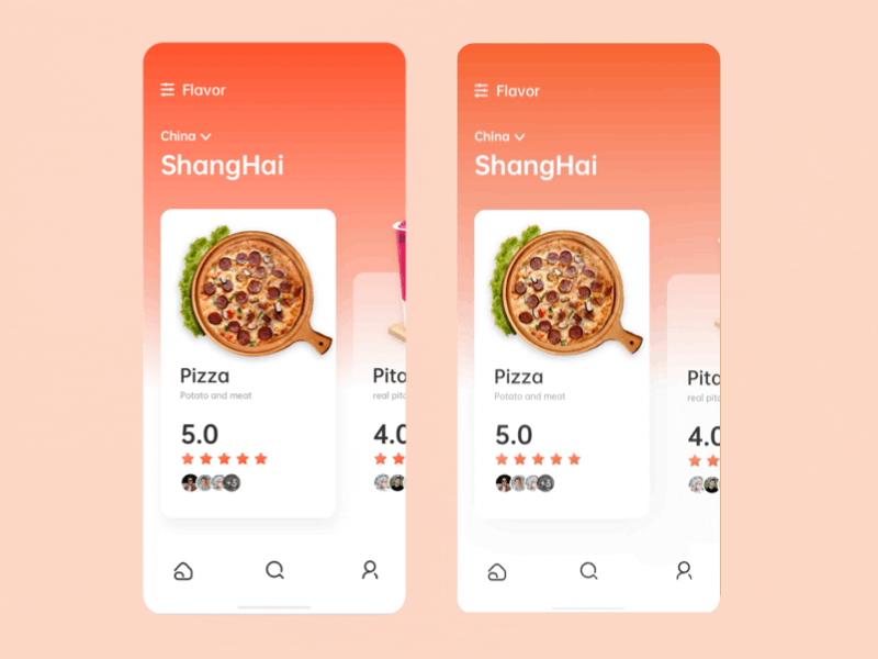 food animation design principle ui ux