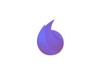 We love Gradients. flame gradient gradient color gradient icon icon logo purple tinder