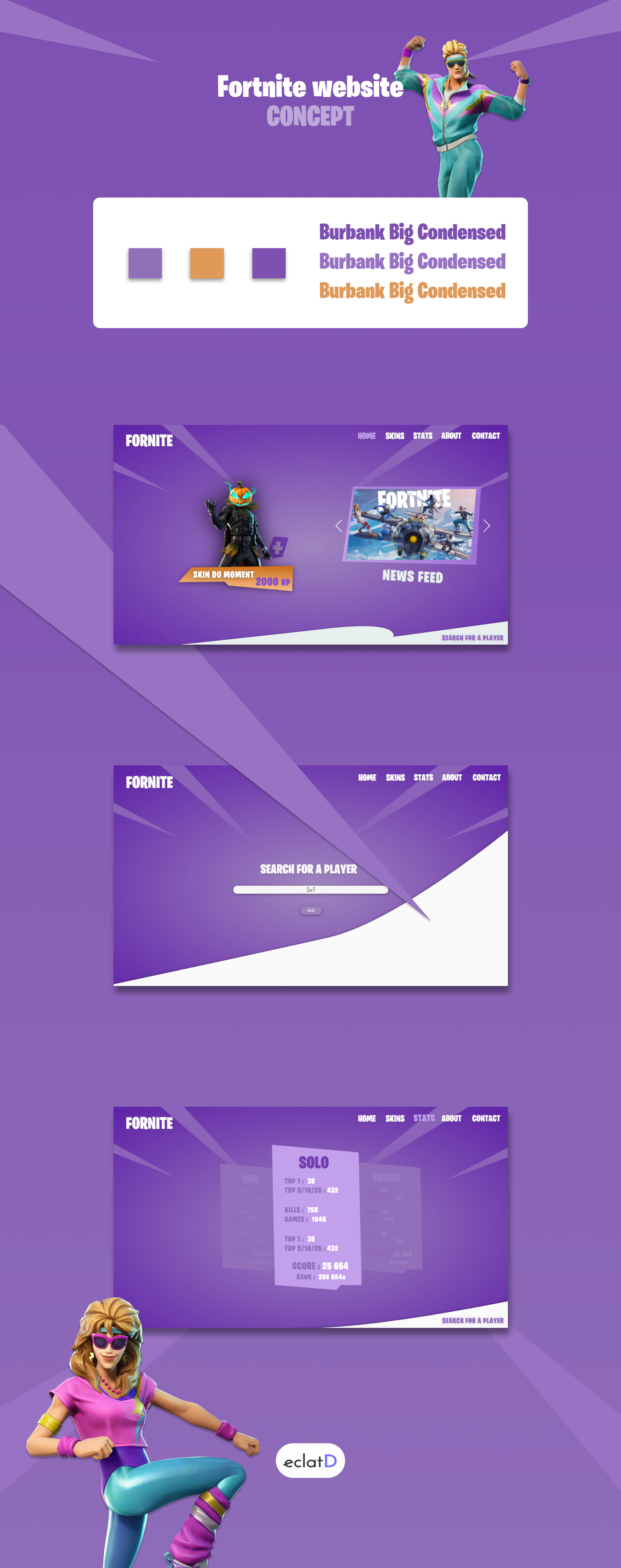 Dribbble Fortnite Conceptw Png By Hugo Custodio Eclatd - fortnite conceptw