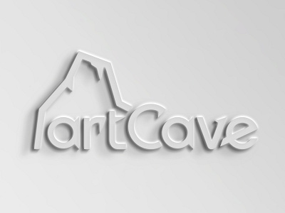 artCave 3D 3d off white typography white