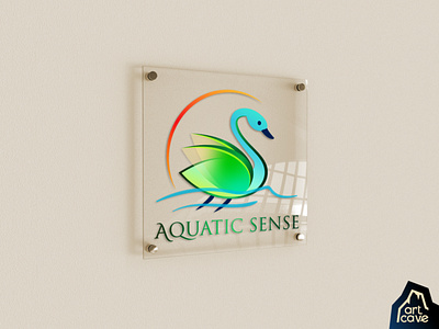Aquatic Sense (Cosmetics Brand Logo)