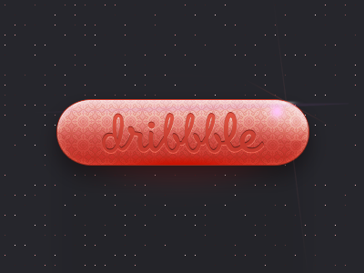 Dribbble Button