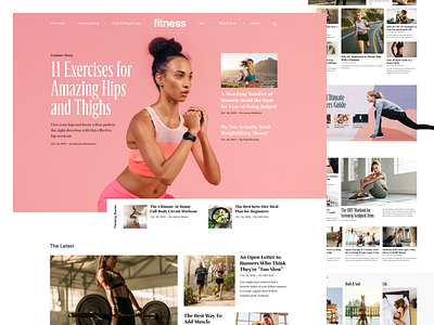 Fitnessmagazine.com Homepage Refresh