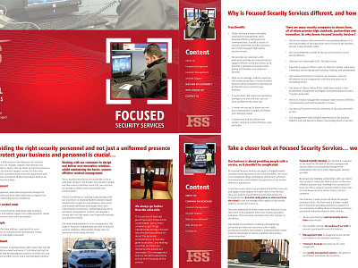 Brochure Fss adobe indesign brochure design