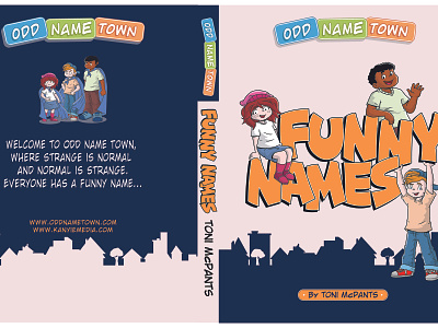 10 Funny Names 8x10 Fullbleed adobe photoshop book cover design