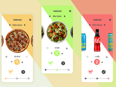 Fast Food App UI