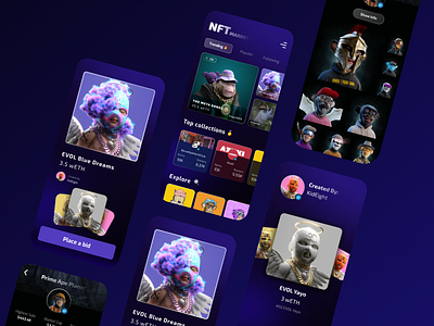 NFT Marketplace UI Design