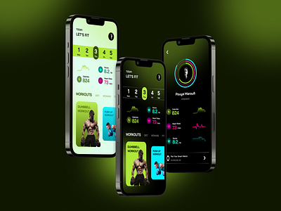 Fitness Workout App UI Design