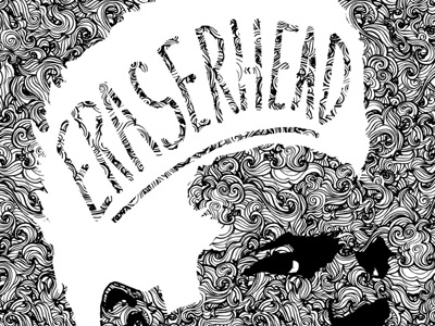 Eraserhead Tribute Poster digital exhibition illustration poster