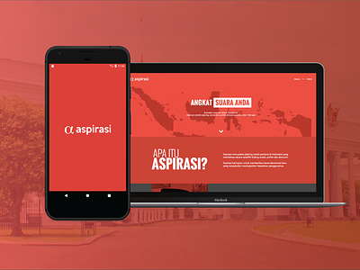 "Aspirasi" Mobile App & Website app appdesign application aspiration design illustration mobileapp mobileappdesign politic ui uidesign ux uxdesign webdesign website