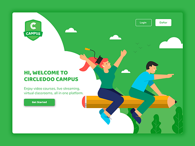 Edutech Landing Page