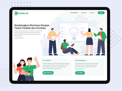 Business Landing Page - Circledu.id