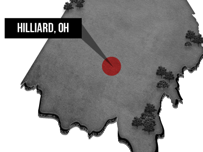 Hilliard, Ohio | Coming Soon Graphic black bo jackson map marker ohio red sports state web design white wordpress