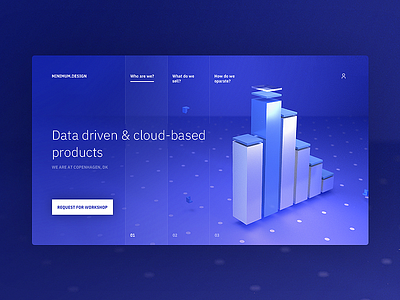 Cloud and data driven landing page