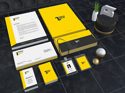 Tress Hold Construction Corporate Identity agency branding bussines card construction corporate corporate design creative identity identity design modern professional promo promotion