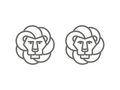 Logo Development animal brand branding emblem graphic design identity illustration lion logo mark