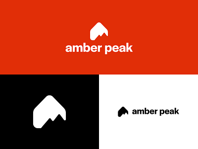 Amber Peak - Branding 3d animation app branding design gradient graphic design illustration logo motion graphics ui ux web