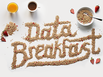 Good morning lettering! breakfast email food lettering morning typography