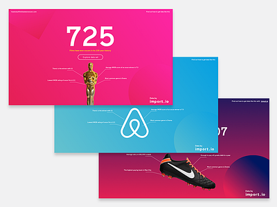 Infographic landing pages... annotation design gradient infographic landing neon ui ux web