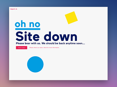 Site down... :(