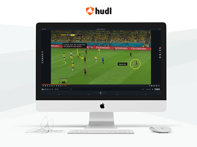 Annotating the game design effects football hudl sport app sports ui ux web