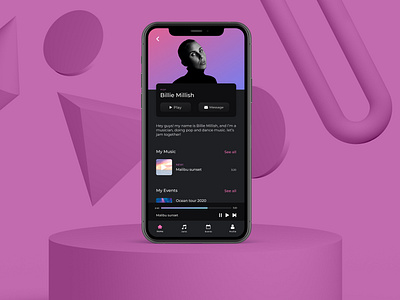 Music app - UI