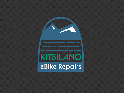 Kitsilano Bike Repair logo branding logo vector