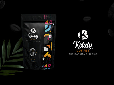 ketaly coffee abstract art art direction artwork artworks black brand brand design branding colors design icon illustration logo package packaging design visual art