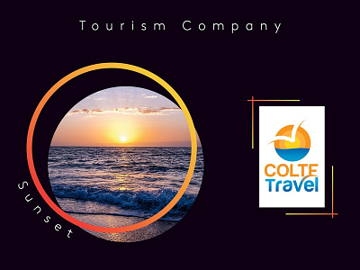 tourism logo branding design icon artwork illustration logo logo design typography vector web