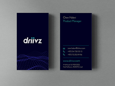 Driivz biz cards