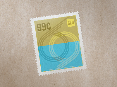 GLD Stamp branding illustration stamp