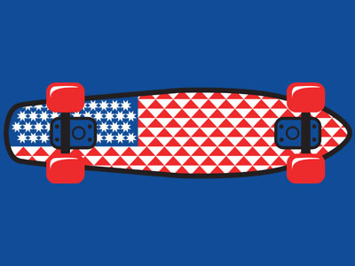 Board in the USA america board dcay flag penny sk8 state usa