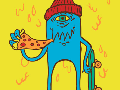 Cheezy cheese dcay pizza skate