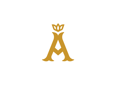 The Apiarist a apairist bee brand crown farm flower gold honey illustration logo