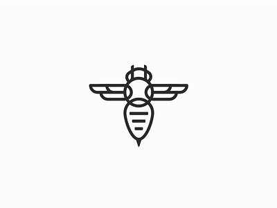 The Apiarist bee brand honey illustration logo