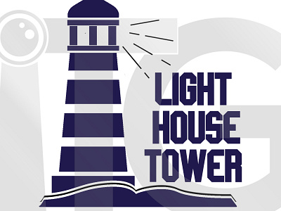 Light house logo for a stationery supply company