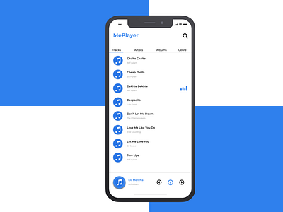 Music App Design