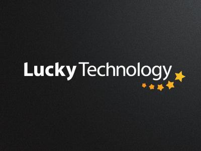 Lucky Technology Logo entertainment lucky shop star