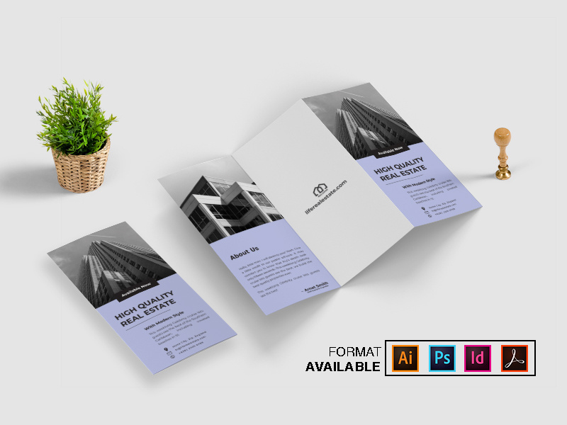 Corporate Trifold Brochure Vol. 2 typography promotion template indd template psd template indd ai print template print property real estate business business flyer corporate brochure business brochure template design trifold template trifold brochure brochure design brochure trifold