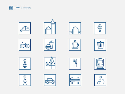 Wayfinding icons