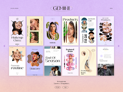 Gemini Instagram Templates