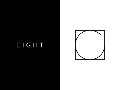 Eight 8 design eight identity inkscape line concept logo mark monogram monograms number typography