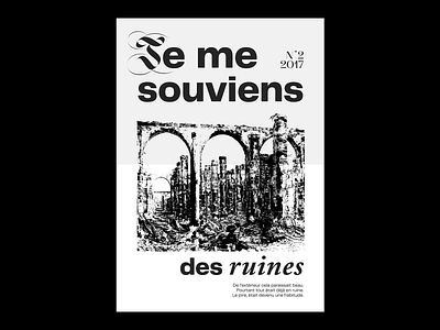 JE ME SOUVIENS – POSTER Nº2 abstract composition concept design graphic experiments graphic graphicdesign poster serie souvenirs type typography