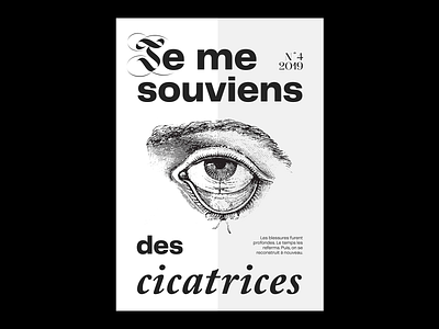 JE ME SOUVIENS – POSTER Nº4 abstract composition concept design graphic experiment graphic graphicdesign poster serie type typography