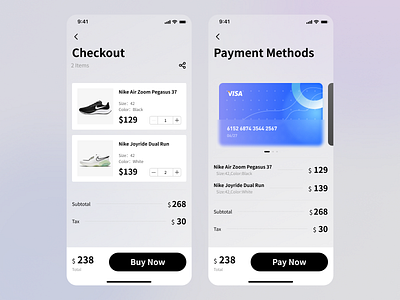 Daily UI 002 Credit Card Checkout card checkout dailyui shoes shop