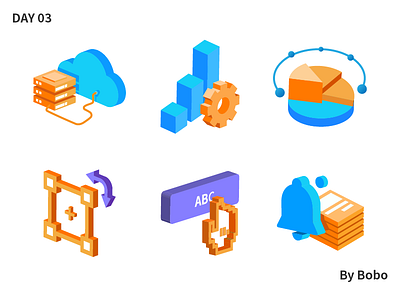 ISOMETRIC ICONS