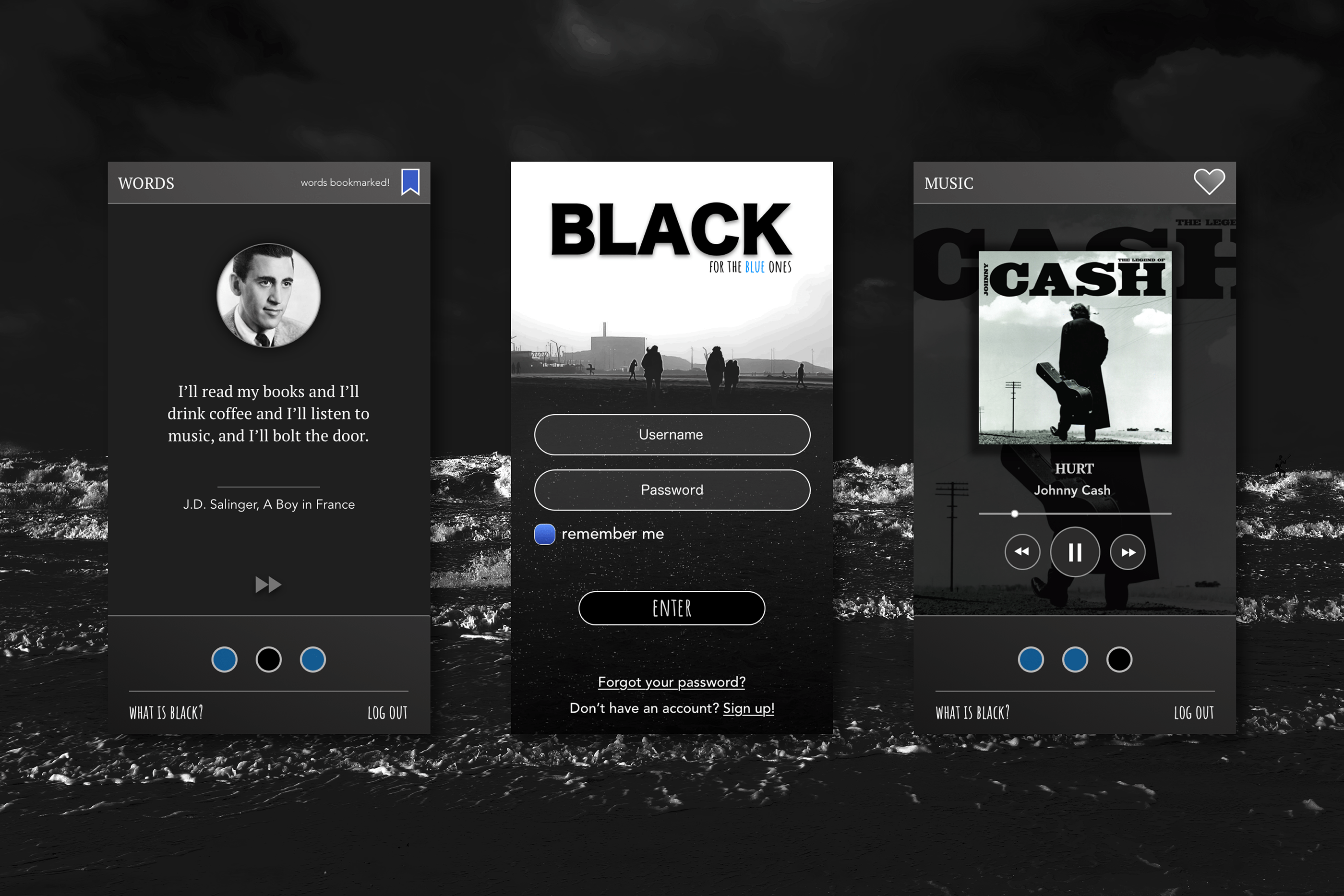 Приложение black. Black приложение. Черное приложение с музыкой. Honegain Black приложение. СНЕПКАМ приложение черного цвета.