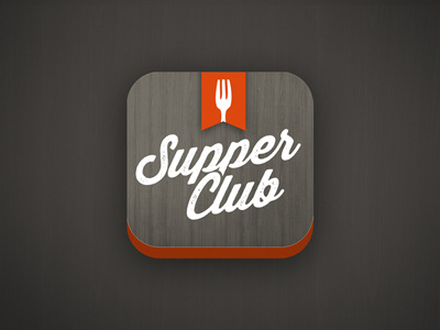 SupperClub App Icon app food icon iphone mobile supper club supperclub